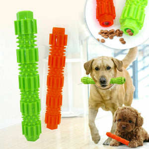 Rubber Toothbrush Dog Toy