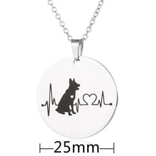 Load image into Gallery viewer, Dog Heartbeat Pendants
