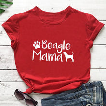 Load image into Gallery viewer, Beagle Mama Women&#39;s Tee
