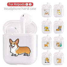 Load image into Gallery viewer, Clear Puppy Hard-sided AirPods Case
