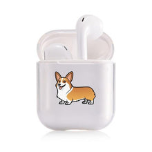 Load image into Gallery viewer, Clear Puppy Hard-sided AirPods Case
