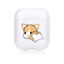 Load image into Gallery viewer, Clear Puppy Hard-sided AirPods Case
