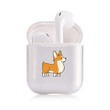 Load image into Gallery viewer, Clear Puppy Hard-sided AirPods Case
