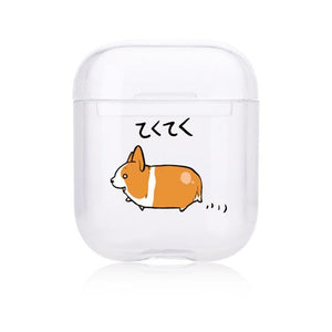 Clear Puppy Hard-sided AirPods Case