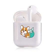 Load image into Gallery viewer, Clear Puppy Hard-sided AirPods Case
