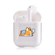 Load image into Gallery viewer, Clear Puppy Hard-sided AirPods Case
