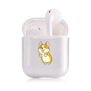 Clear Puppy Hard-sided AirPods Case