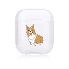 Load image into Gallery viewer, Clear Puppy Hard-sided AirPods Case
