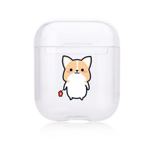 Load image into Gallery viewer, Clear Puppy Hard-sided AirPods Case
