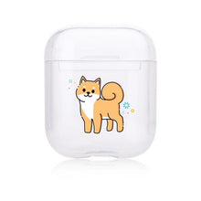 Load image into Gallery viewer, Clear Puppy Hard-sided AirPods Case
