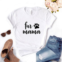 Load image into Gallery viewer, Fur Mama Paw Print T-Shirt
