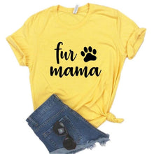 Load image into Gallery viewer, Fur Mama Paw Print T-Shirt
